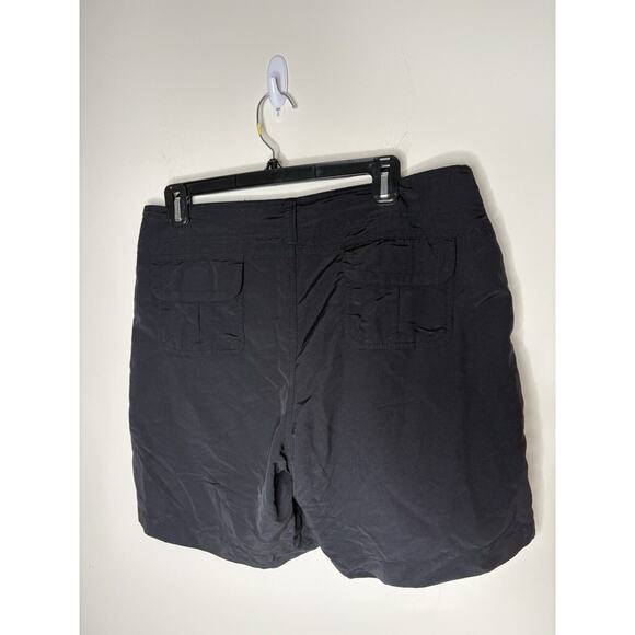 Bimini Bay Outfitters Ltd Shorts Womens Size 10 Black Nylon High Rise 6" Inseam - Picture 4 of 9